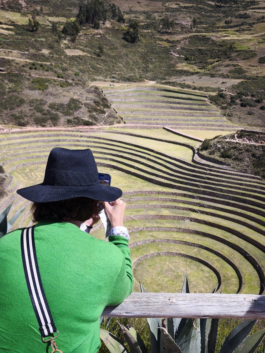 Moray Inca agricultural terraces, Sacred Valley Peru
