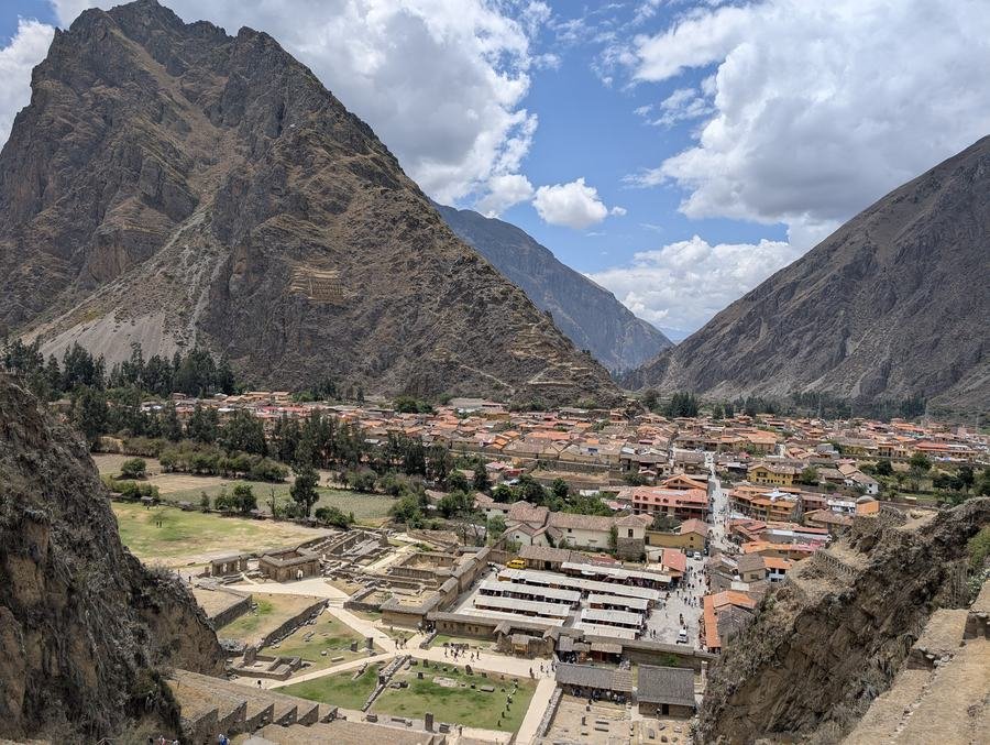 Ollantaytambo Inca fortress and town, Sacred Valley